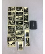 Set Of 21 Vintage Miniature Black And White Japanese Photos - Nikko - $8.90