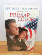 Primary Colors VHS Tape 1992 John Travolta Emma Thompson New Sealed - £30.80 GBP
