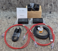 1080i over Cat6 EXTENDERS 1 Transmitter 1 Receiver HDMI DONGJIAN New Ope... - $17.99