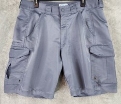 World Wide Sportsman Shorts Mens 38 Gray Cargo Casual Dad Outdoor Fishing - £15.59 GBP