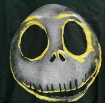Nightmare Before Christmas Halloween Mens T-Shirt Black Jack Skellington Small - £15.12 GBP