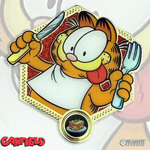 Garfield Hungry 1.9&quot; Official Enamel Pin - £11.38 GBP