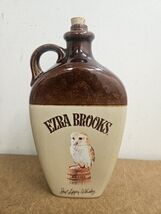 Ezra Brooks 1.75L Real Sippin Whiskey Jug Decanter - $21.73