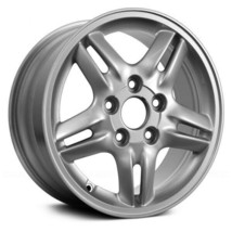 Wheel For 97-01 Honda CR-V 15x6 Alloy 5 Double Spoke 5-114.3mm Silver Offset 50 - £258.26 GBP