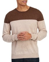Nwt Alan Flusser 100% Cashmere Beige Man Sweater Pullover Size Xl $225 - £85.25 GBP