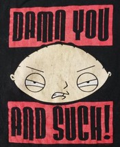 STEWIE FAMILY GUY T-SHIRT Small Vintage 100% Cotton Great Graphics FREE ... - $14.99