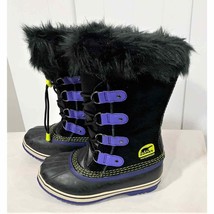 Sorel Joan of Arctic NY1858-012 Winter Snow Boots Girls Size 3 - £38.38 GBP