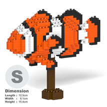 Percula Clownfish Sculptures (JEKCA Lego Brick) DIY Kit - £44.37 GBP