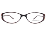 Anne Klein Eyeglasses Frames AK8033 116 Purple Oval Silver Full Rim 50-1... - £40.92 GBP