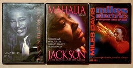 George Benson Absolutely Live, Miles Davis Miles Electric &amp; Mahalia Jackson DVD - £12.53 GBP