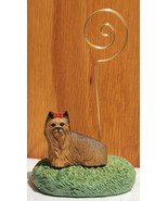 Conversation Concepts Yorkshire Terrier Resin Memo Holder - $10.79