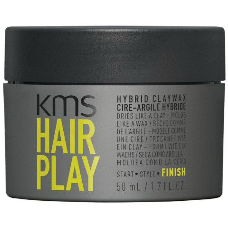 KMS HAIRPLAY Hybrid Claywax 1.7oz