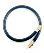 Crimped 1/4&quot; Male NPT Pipe Thread Rubber Pigtail Male Propane LPG BBQ 25... - $19.31 CAD+