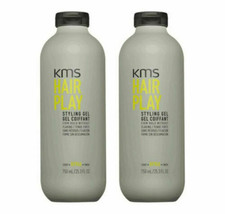 KMS Hairplay Styling Gel Firm Hold 25.3 Fl oz (Pack of 2) - £54.33 GBP
