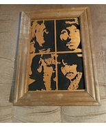 Beatles White Album 11X9 portrait inlay wood Scroll Saw wall art wall decor - $636.91 MXN