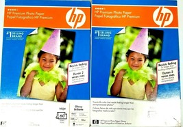 HP Premium  4 X 6&quot; Glossy Inkjet Photo Paper 10 mil, 120 sheets - £11.06 GBP