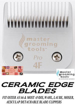 Pro Ceramic Edge Pet Grooming 4F 4FC Blade*Fit A5,AGC,Wahl KM2 KM5 KM10 Clipper - £29.82 GBP