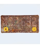 1942 United States Kansas Jewell County Passenger License Plate 43-1692 - €17,18 EUR