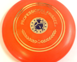 WHAM-O Vtg PROFESSIONAL FRISBEE Flying Disc w/1977 TRADEMARK (9-1/4&quot; -23... - £20.39 GBP