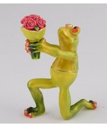 Frog Kneeling Box by Keren Kopal with Austrian Crystals-
show original t... - £62.56 GBP