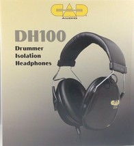 CAD - DH100 - Drummer Isolation Headphones Standard - Black - £55.15 GBP