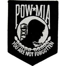 POW*MIA &quot;You Are Not Forgotten&quot; Small Patch - $7.24