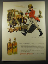 1954 Johnnie Walker Scotch Advertisement - Meet a Great Scot! - £14.54 GBP