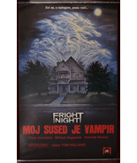 Movie Poster Fright Night Horror Vintage - £36.19 GBP
