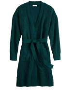 New Nine West Women&#39;s Long Sleeve Belted Cardigan Teal Medium - $52.79 CAD