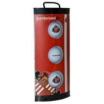 3 Sunderland Club De Fútbol Con Escudo Golf Balls - £17.90 GBP