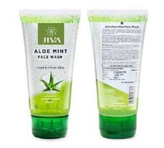 Jiva Ayurveda Aloe Mint Face Wash 50g - £4.52 GBP