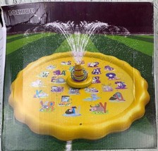 3 in 1 Sprinkler For Kids Splash Pad Wading Pool For Learning Kids Sprin... - $60.56