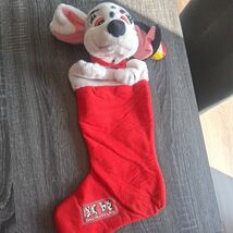 Walt Disney 101 Dalmatians Plush 21" Christmas Stocking Dalmatian Dog - $17.82