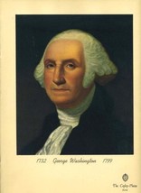 Copley Plaza Restaurant Menu George Washington Cover Feb 22 1940 Birthday Boston - £59.50 GBP