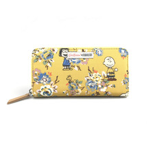 Cath Kidston Limited Edition Continental Zip Wallet Snoopy Kingswood Rose Yellow - £41.52 GBP