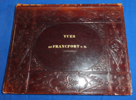 Vintage German Book Vues De Francfort S.M. Charles Jugel 1ST Edition Year 1840 - £156.39 GBP