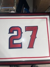 Vladimir Guerrero Sr. Autographed Custom White Jersey Piece - $123.75
