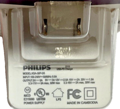 Philips High-Speed USB-C Wall Charger W/Power Delivery 30W 6x More Power White image 4