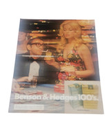 Benson &amp; Hedges 100&#39;s Print Ad America&#39;s Favorite Cigarette Break Woman ... - $7.98