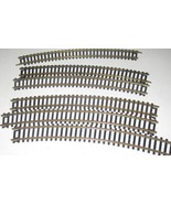 HO BRASS TRACK- 6 CURVES - MIXED - FAIR - NEED JOINERS - W81 - €1,58 EUR