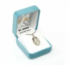 St. James 24 Inch Sterling Silver Necklace - £39.95 GBP