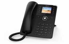 Snom D735 Sip Voip Phone (2.8&quot; Color Lcd, Po E) Black - £54.16 GBP