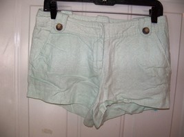 Love 21 by Forever 21 Mint Green Sparkle Shorts Size M Women&#39;s EUC - $15.33