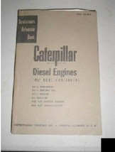 Caterpillar Cat 4 1/2&quot; Bore 4 Cylinder Servicemens Manual Book - $48.88