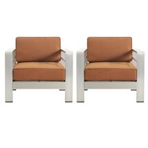 Outdoor Club Chair Cushion Cover - Weatherproof Replacement Skin - $116.99