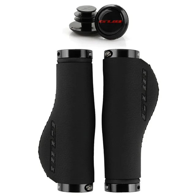 GUB 608 HandleBar Grip Leather Shock-Proof Anti-Slip Bicycle Grips for Foldable  - £66.39 GBP