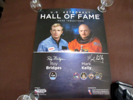 MARK KELLY ROY BRIDGES 2023 HOF NASA ASTRONAUTS SIGNED AUTO 16X20 POSTER... - $3,741.24 MXN