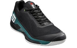 Wilson 2024 Rush Pro 4.0 BLA Men&#39;s Tennis Shoes Racquet Sports Shoes WRS333310 - £130.05 GBP+