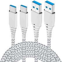 Long Usb C Charger Cable 10Ft 2Pack,Type C Charger Cord For Samsung Gala... - £14.14 GBP