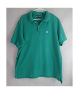 Chaps Men&#39;s Green Short Sleeve Polo Shirt Size XLT - $19.79